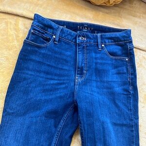 White House Black Market - dark denim jeans, size 4